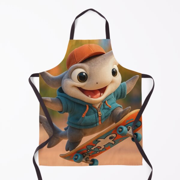 Item preview, Skater Bonnethead Shark designed and sold by Sillytoe.