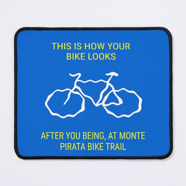 Item preview, This is how your bike looks after Monte pirata Bike trail designed and sold by porfysoundtrack.