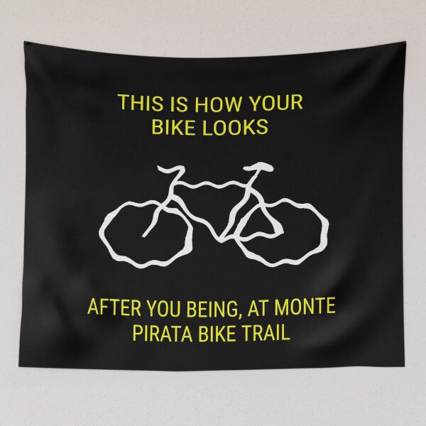 Item preview, This is how your bike looks after Monte pirata Bike trail designed and sold by porfysoundtrack.