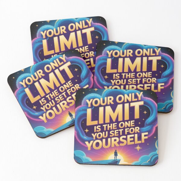 Item preview, Your Only Limit Is the One You Set for Yourself – Motivational Quote designed and sold by GogoVibes.