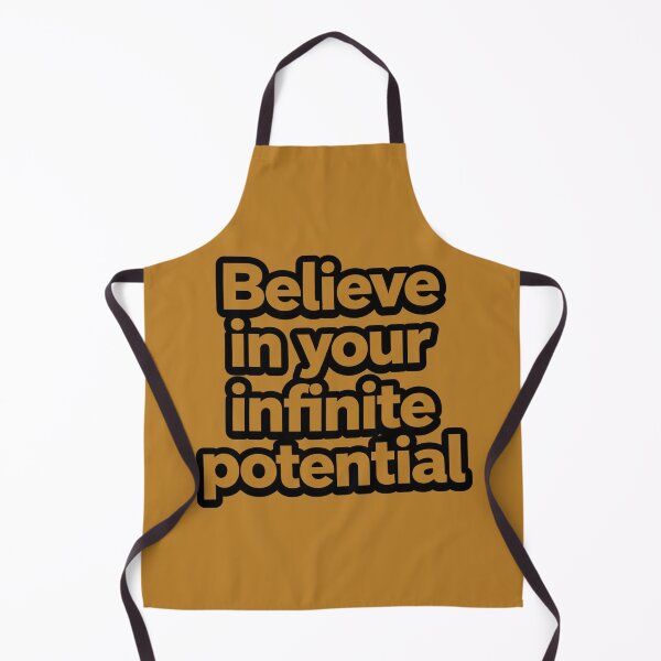 Item preview, Believe in Your Infinite Potential – Motivational Typography Design designed and sold by Dezpro.