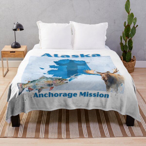 Artikelvorschau, Alaska Anchorage Mission entworfen und verkauft von Seeshellspace Designs.