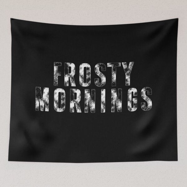 Item preview, Frosty Mornings – Winter Vibes Minimalist Design designed and sold by SoftStyleStudio ⭐⭐⭐.