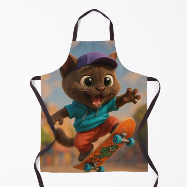 Item preview, Skater Burmese Cat designed and sold by Sillytoe.