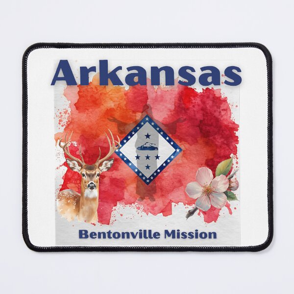 Item preview, Arkansas Bentonville Mission designed and sold by Seeshellspace Designs.