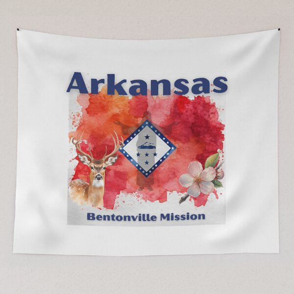 Item preview, Arkansas Bentonville Mission designed and sold by Seeshellspace Designs.