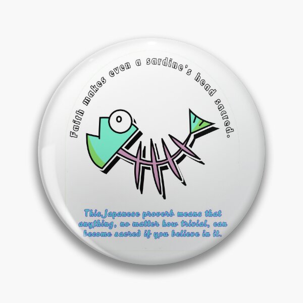 Item preview, Faith makes even a sardine’s head sacred designed and sold by collectionA.