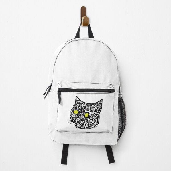 Item preview, Abstract Tribal Cat – Hypnotic Yellow Eyes designed and sold by Costa-Services.