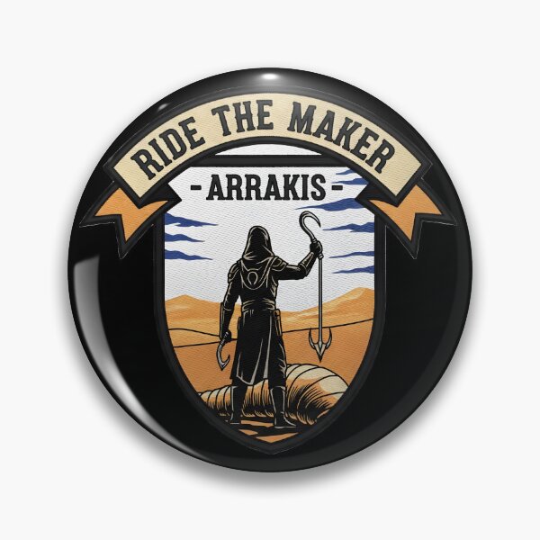 Item preview, Ride the Maker Arrakis Emblem designed and sold by bluel_evin.