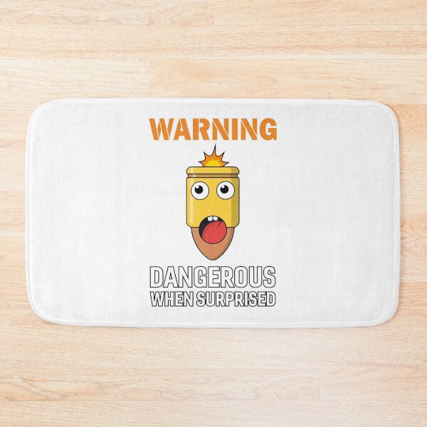 Item preview, Warning: Dangerous When Surprised - Funny Bullet designed and sold by JuliusKey.