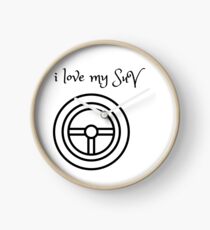 Suv lovers Clock