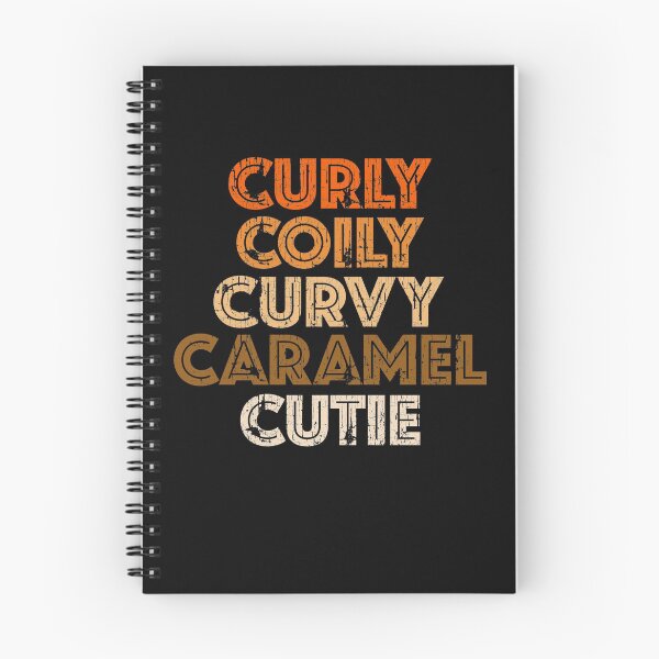 Item preview, Curly Coily Curvy Caramel Cutie Natural Hair designed and sold by blackartmatters.