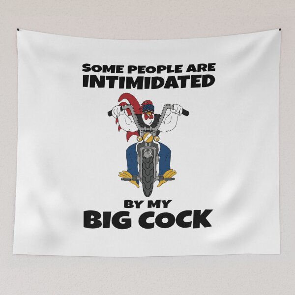 Item preview, Big Cock Ownership Club - Intimidated (bike) designed and sold by BCOCtshirts.