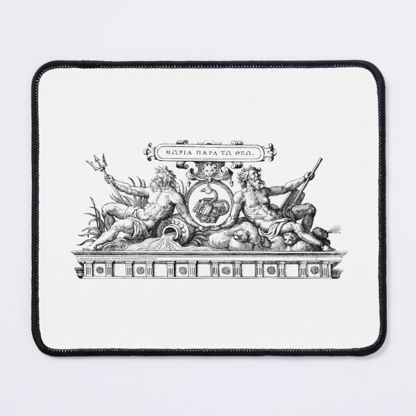 Item preview, Poseidon - Vintage Mythological Print of Classical Wisdom designed and sold by Printspiration, Explore Unique Art & Designs.