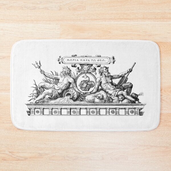 Item preview, Poseidon - Vintage Mythological Print of Classical Wisdom designed and sold by Printspiration, Explore Unique Art & Designs.
