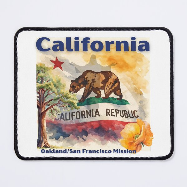 Item preview, California Oakland/San Francisco Mission designed and sold by Seeshellspace Designs.