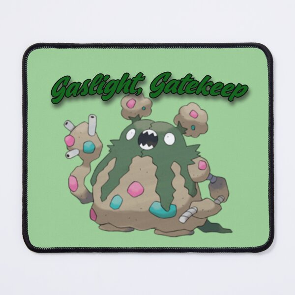 Item preview, Gaslight, Gatekeep, Garbodor designed and sold by kitbashington.