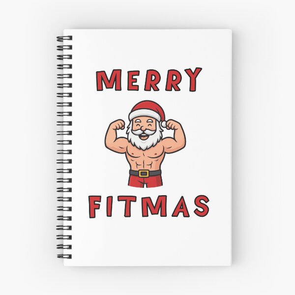 Item preview, Merry Fitmas designed and sold by Samotivation.