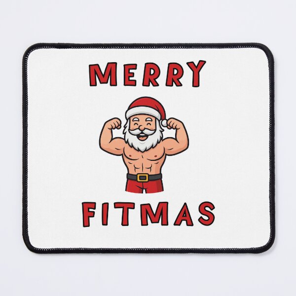 Item preview, Merry Fitmas designed and sold by Samotivation.