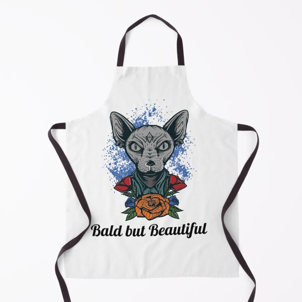 Item preview, Bald but Beautiful | Sphynx Cat Retro Sticker & Gifts designed and sold by PetJoyPrintsCO.
