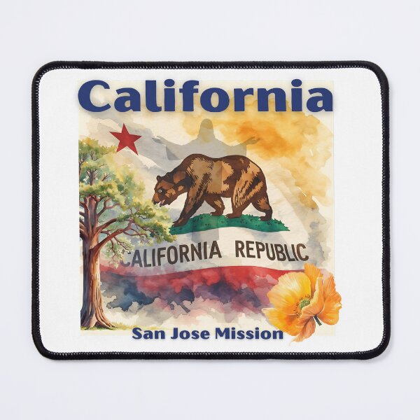 Item preview, California San Jose Mission designed and sold by Seeshellspace Designs.