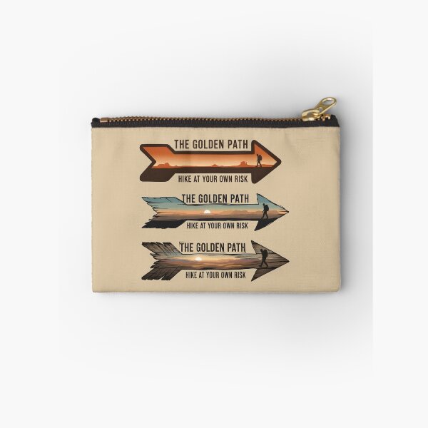 Item preview, The Golden Path Hike at Your Own Risk Dune Inspired Outdoor Emblems designed and sold by bluel_evin.