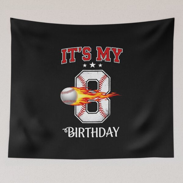 Item preview, It_s My 8th Birthday Boy Baseball 8 Year Old Bday Kids designed and sold by facegm.