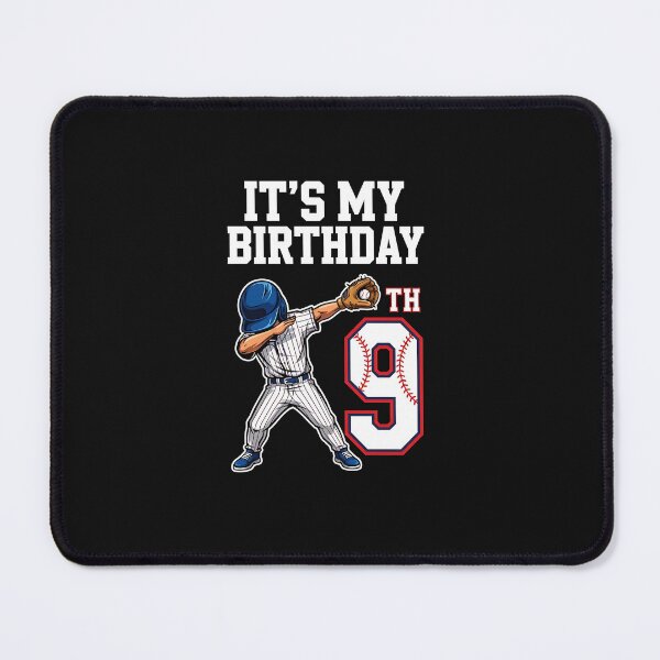 Item preview, It_s My 9th Birthday Baseball 9 Years Old Birthday Boy Girl designed and sold by facegm.