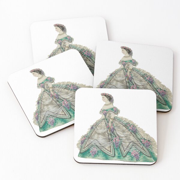 Item preview, 1860 lady in ball gown  designed and sold by Historical Beauty.