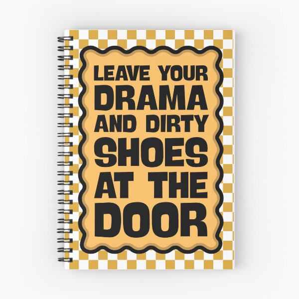 Item preview, Leave your drama and dirty shoes at the door - Entryway Sign designed and sold by Dondonmart.