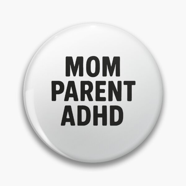 Item preview, Mom Parent ADHD – Bold Minimalist ADHD Awareness Mom Life Design designed and sold by MomParentADHD.
