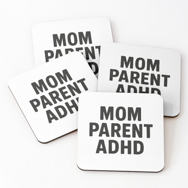 Item preview, Mom Parent ADHD – Bold Minimalist ADHD Awareness Mom Life Design designed and sold by MomParentADHD.