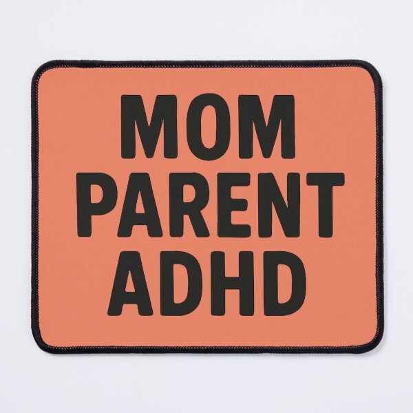 Item preview, Mom Parent ADHD – Bold Minimalist ADHD Awareness Mom Life Design designed and sold by MomParentADHD.