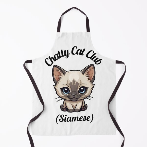 Item preview, Chatty Cat Club | Siamese Cat Lovers Design designed and sold by PetJoyPrintsCO.