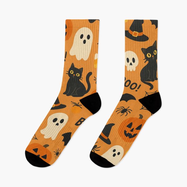 Artikelvorschau, Süßes klassisches Halloween-Allover-Printmuster entworfen und verkauft von getpressedshirt.