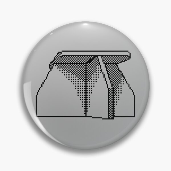 Item preview, Isle of Lewis Pixelart Bus Stop 2 (black print) designed and sold by TheRandomFactor.