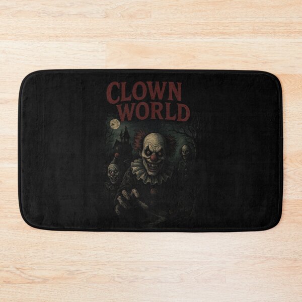 Item preview, Clown World Dark Circus Halloween horror creepy spooky  designed and sold by VanillaBlueSky.