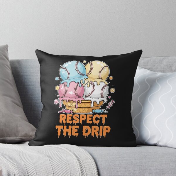 Item preview, Respect The Drip Baseball Drip Boys Ice Cream Drip Youth  designed and sold by diyoor.