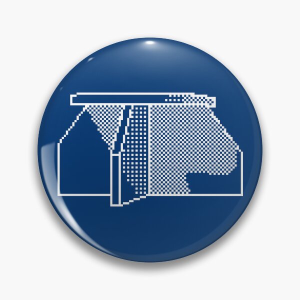 Item preview, Isle of Lewis Pixelart Bus Stop 1 (white print) designed and sold by TheRandomFactor.
