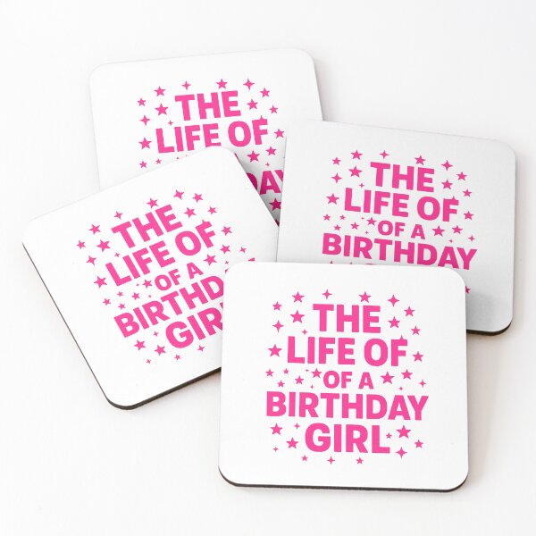 Item preview, The Life of a Birthday Girl – Bold Neon Party Design designed and sold by DailyDrivesct.