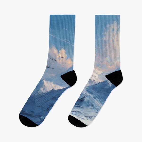 Item preview, Fighter Planes Over Snowy Mountains designed and sold by Rtymer.