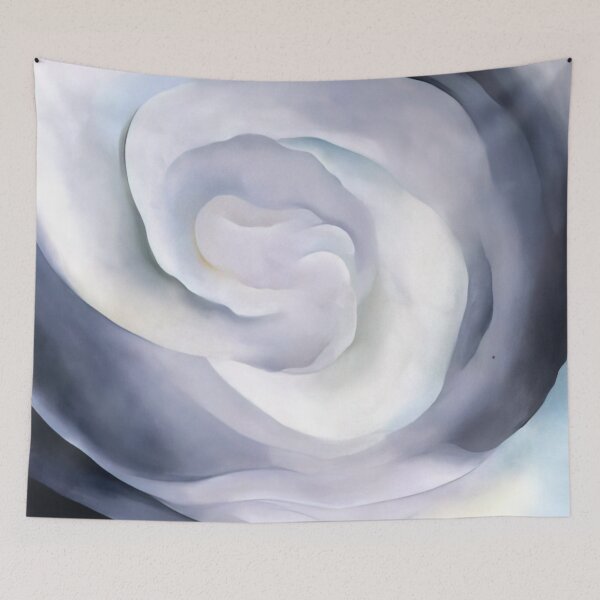 Item preview, Abstraction White Rose By Georgia O'keeffe designed and sold by andrescastillRO.