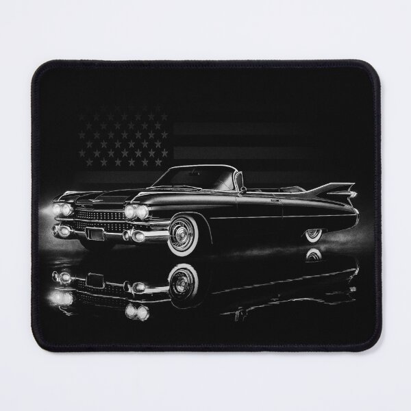 Item preview, 1959 Cadillac Convertible Art – Iconic Classic Car Illustration designed and sold by Stinky Lincy's Apparel Company.