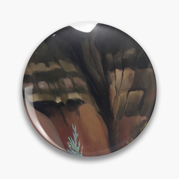 Item preview, Black Hills With Cedar By Georgia O'keeffe designed and sold by andrescastillRO.