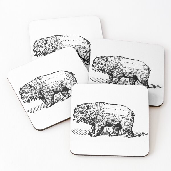 Item preview, Bear Woodcut  designed and sold by mamiespaw.