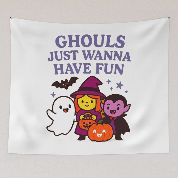 Item preview, Ghouls Just Wanna Have Fun – Spooky Squad Goals - V2 designed and sold by WheelieGdArt.