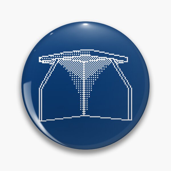 Item preview, Isle of Lewis Pixelart Bus Stop 4 (white print) designed and sold by TheRandomFactor.