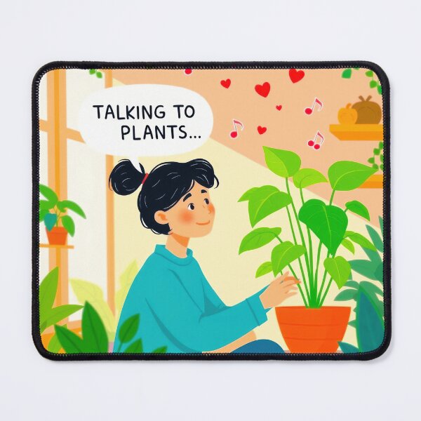 Item preview, Plant Whisperer Extraordinaire designed and sold by CTM ArtStudio.