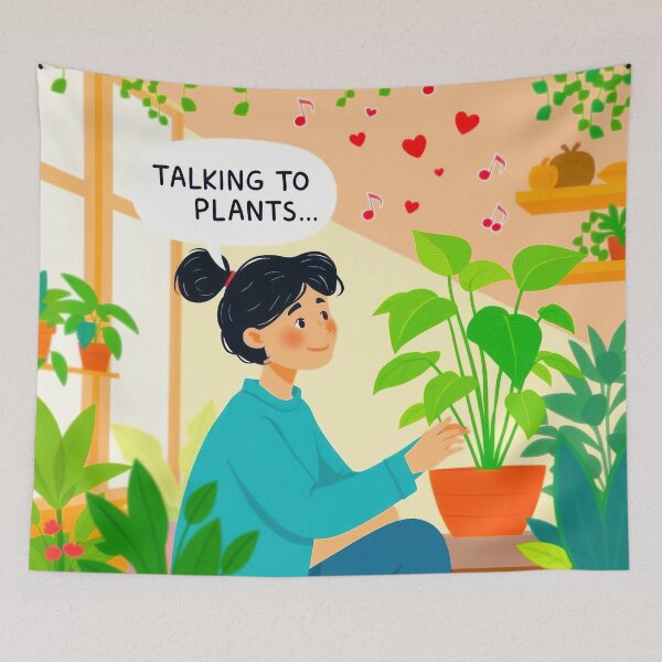 Item preview, Plant Whisperer Extraordinaire designed and sold by CTM ArtStudio.
