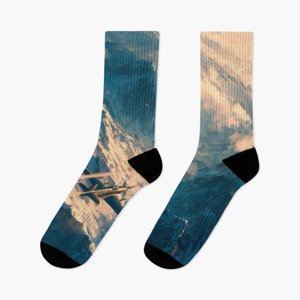 Item preview, Fighter Planes Over Snowy Mountains designed and sold by Rtymer.